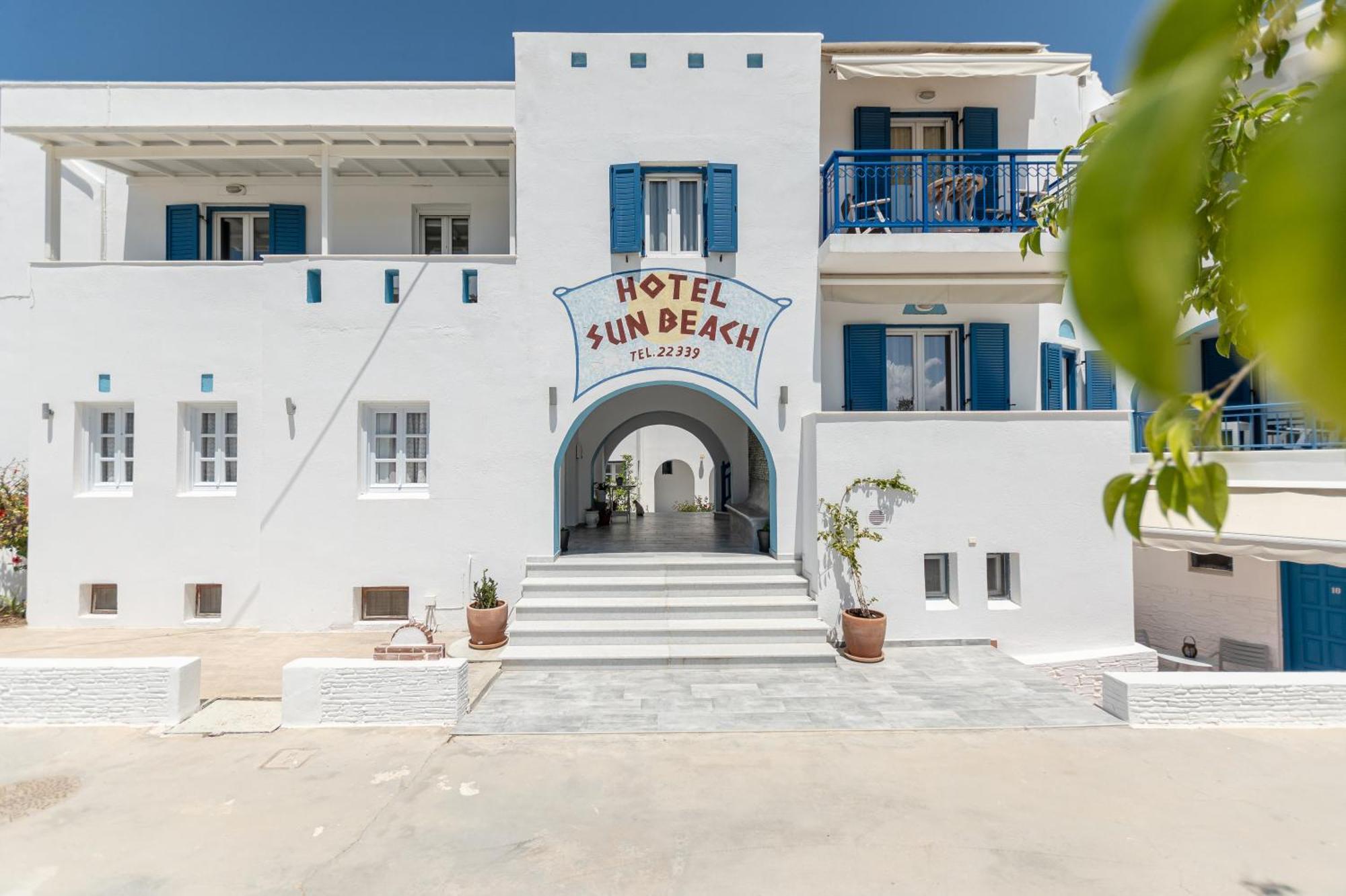 Sun Beach Hotel Naxos City Exterior photo